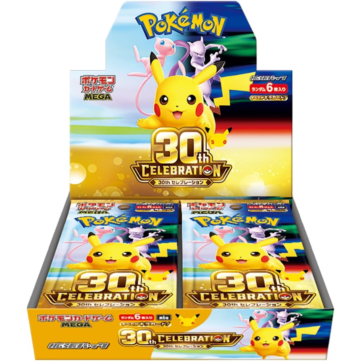 [M6a] POKÉMON CARD GAME MEGA Expansion pack ｢30th CELEBRATION｣ Booster Box