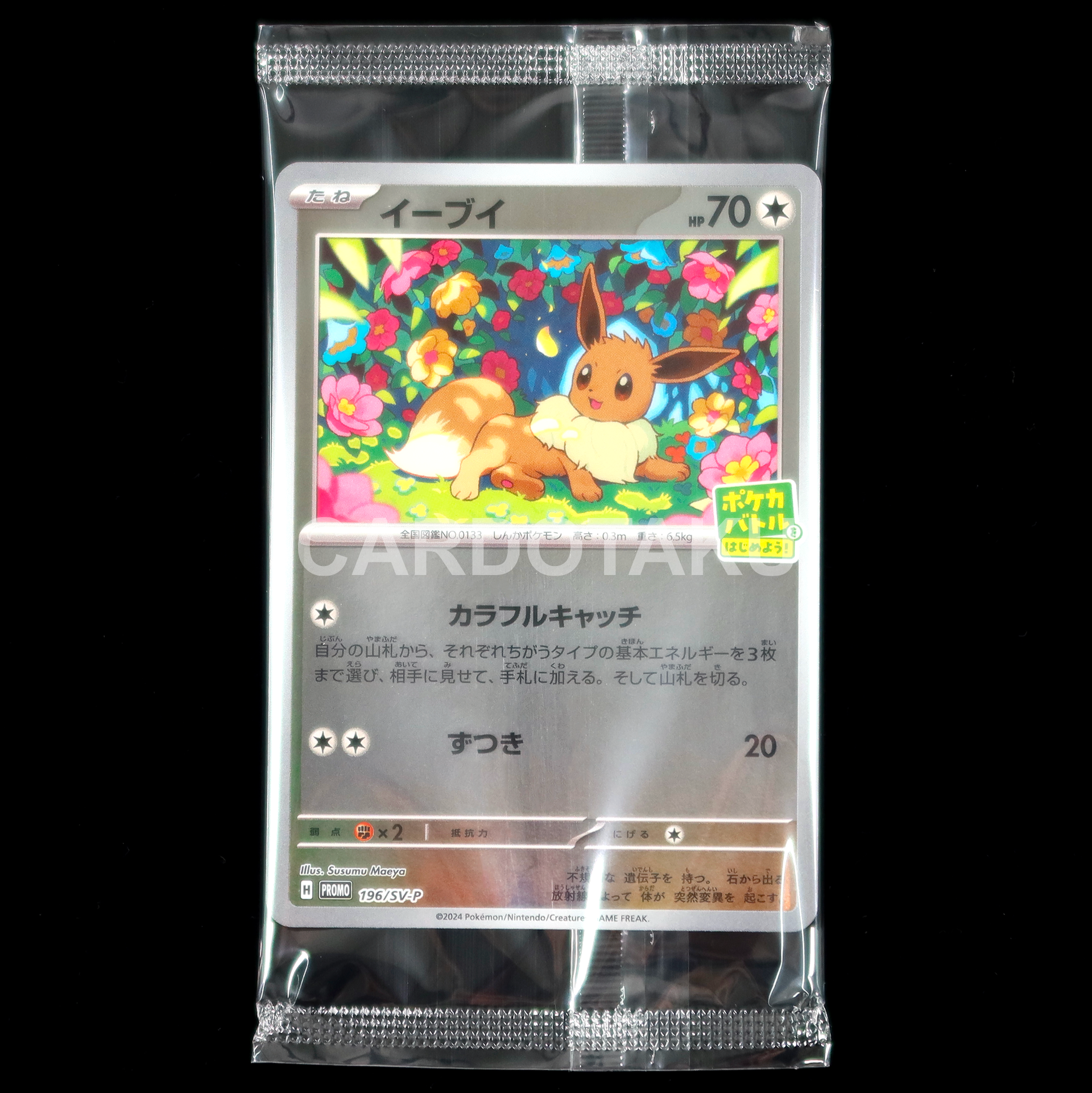 japanese eevee pokemon card Pokemon JP Eevee 196/SV-P PROMO CGC 9
