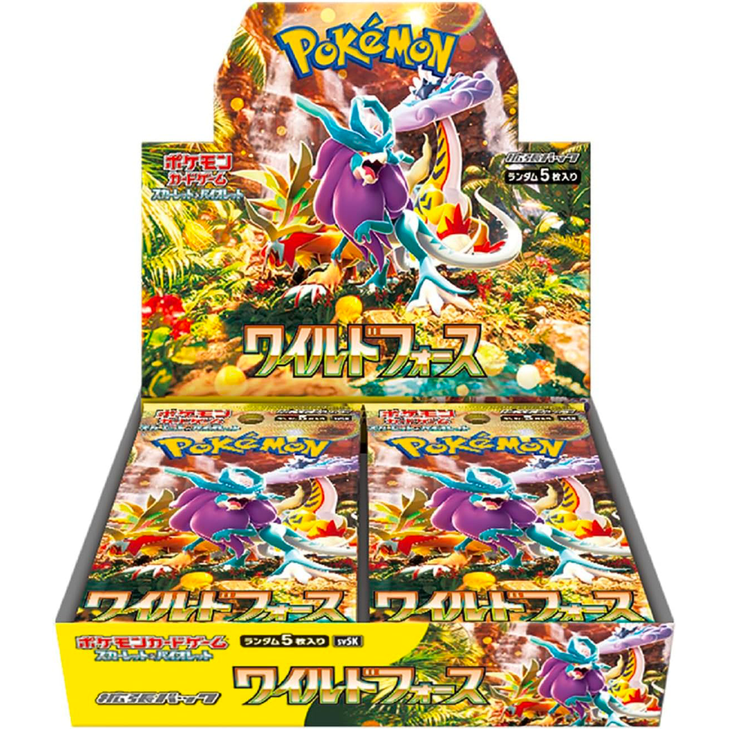 [sv5K] POKÉMON CARD GAME SCARLET & VIOLET Expansion pack ｢Wild Force｣ Box