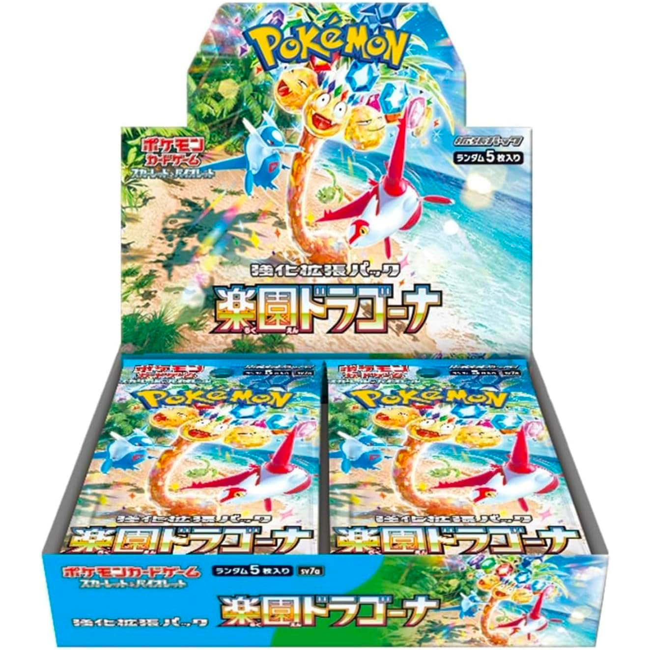 [sv7a] POKÉMON CARD GAME SCARLET & VIOLET Expansion pack ｢Paradise Dragona｣ Booster box Cardotaku