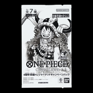 ONE PIECE CARD GAME 4th Anniversary! Yonkou Treasure Get Campaign Pack