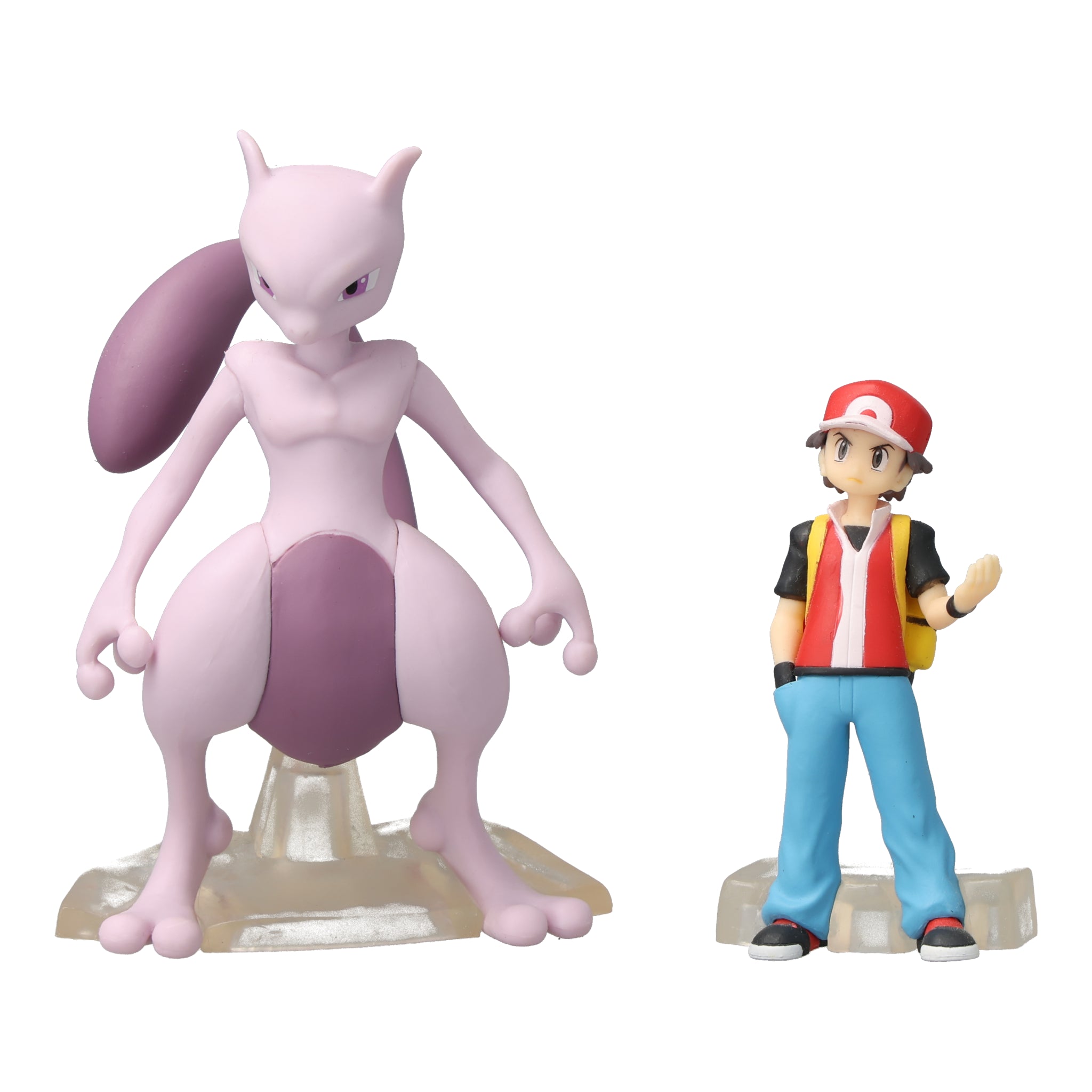 POKÉMON WORLD SCALE Kanto Region - Mewtwo & Red [Second-hand]