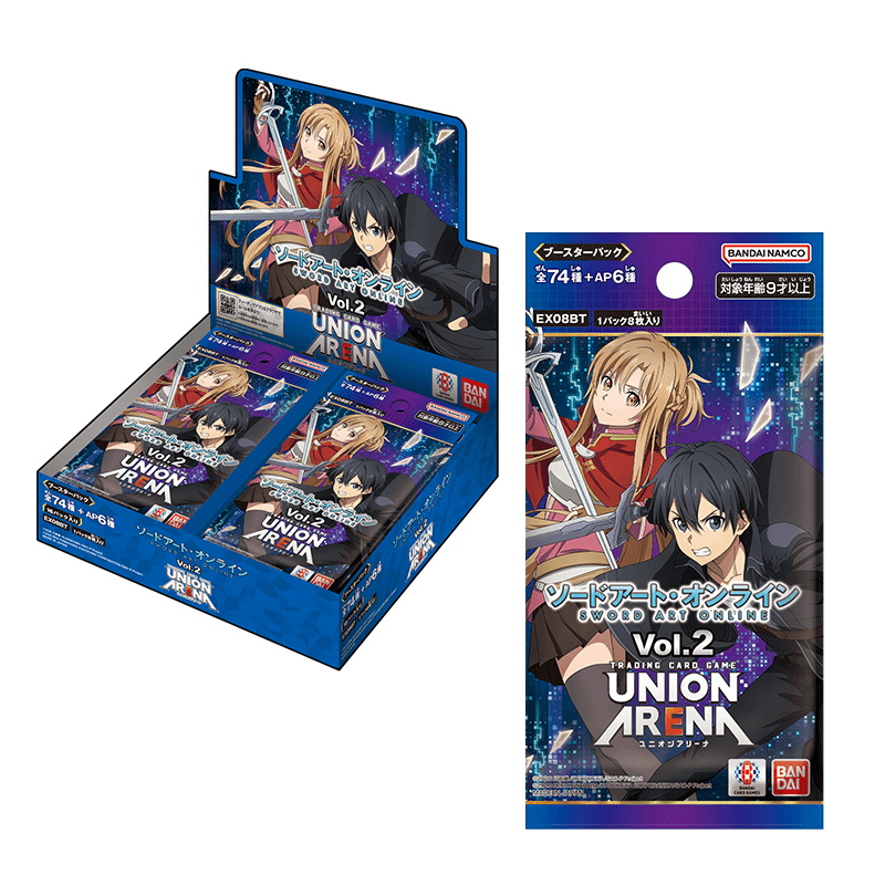 TRADING CARD GAME UNION ARENA [EX08BT] SWORD ART ONLINE Vol.2 - Box