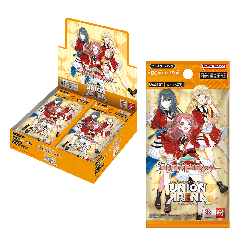 TRADING CARD GAME UNION ARENA [UA27BT] Gakuen IDOLM@STER - Booster box pack Cardotaku