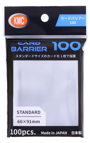 KMC CARD BARRIER 100 SIZE 66 x 91 mm / 100
