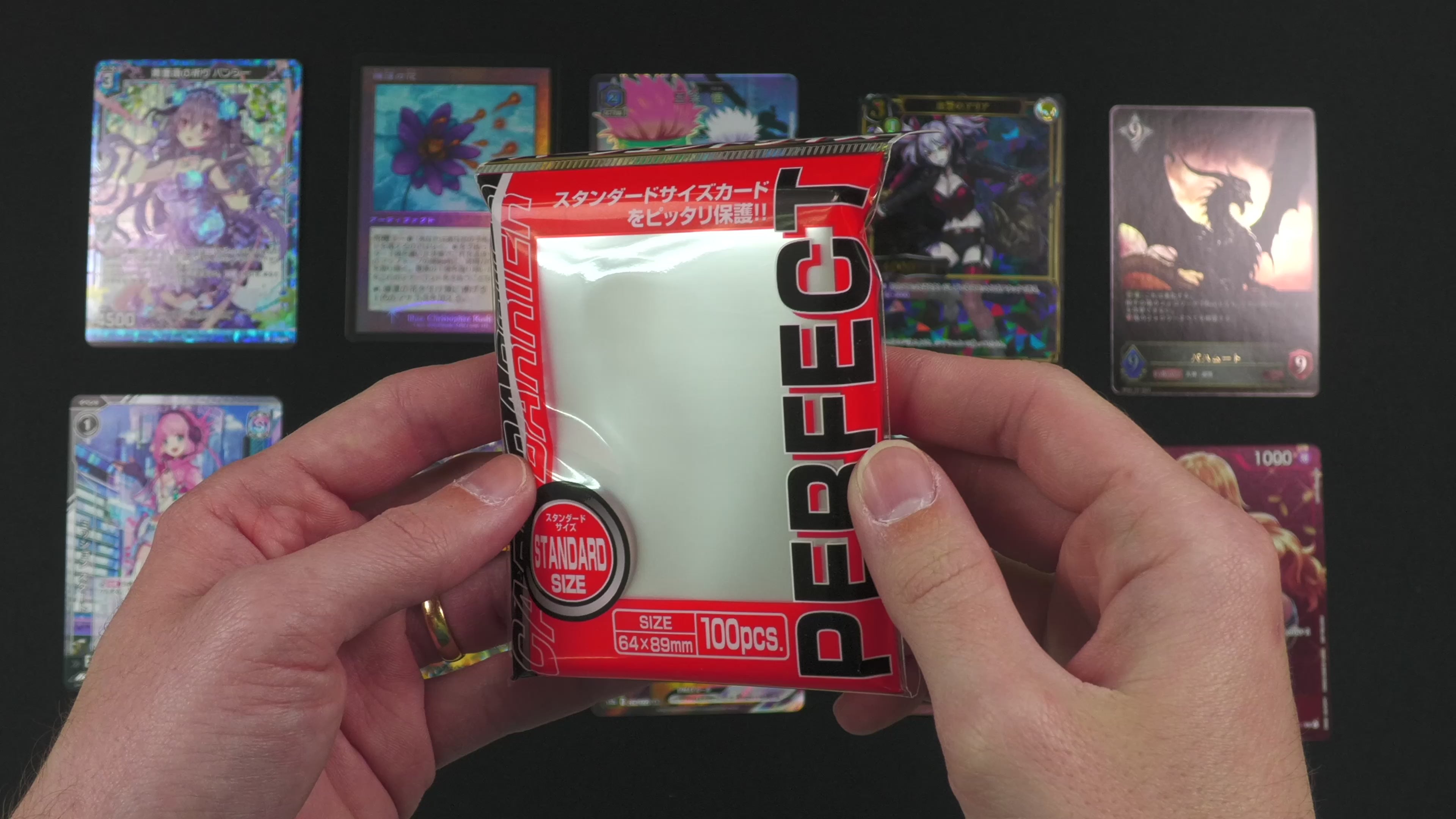 100 KMC Perfect Sized Sleeves, All Games