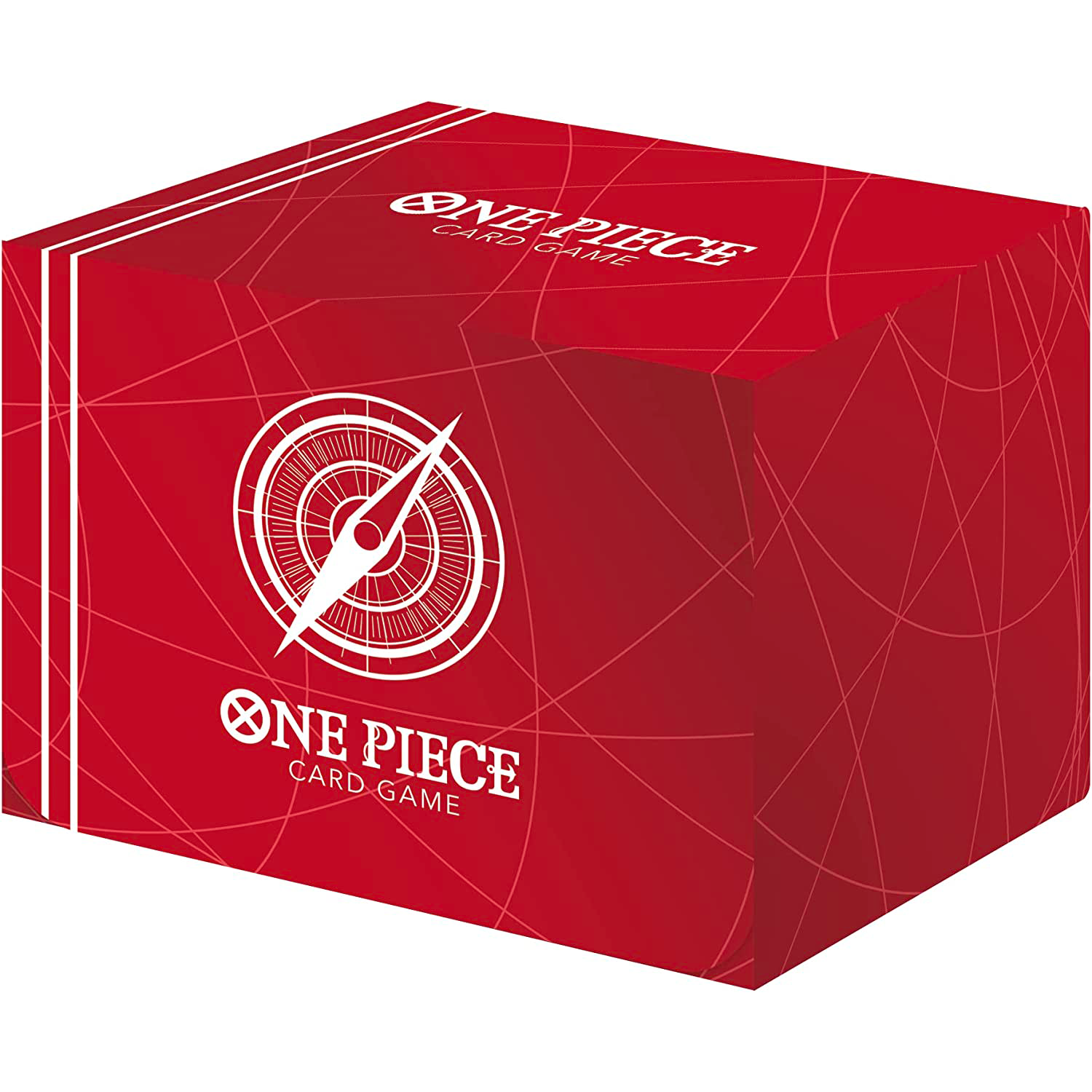 ONE PIECE CARD GAME Clear Card Case Standard Red