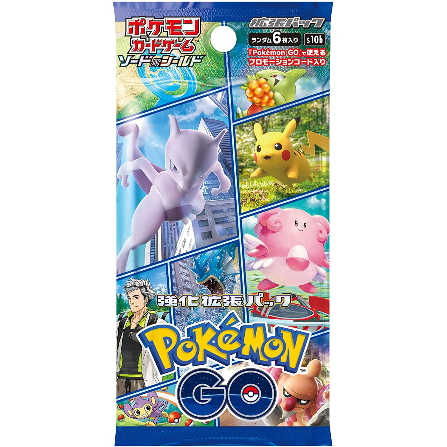 [s10b] POKÉMON CARD GAME Sword & Shield Expansion pack ｢Pokémon GO｣ Box  Release date: June 17 2022  1 box / 20 pack  1 pack / 6 cards