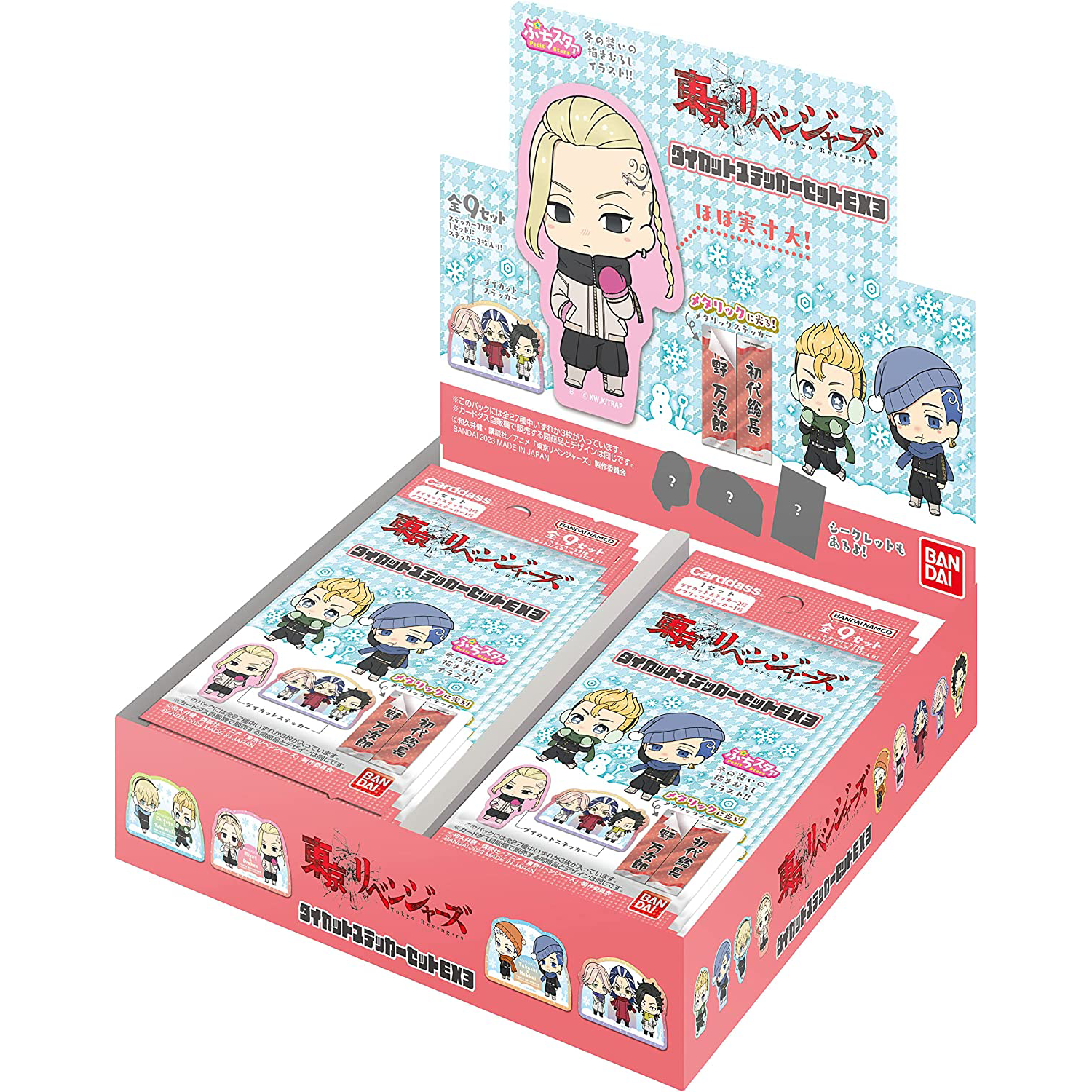 Tokyo Revengers Daikatto Sticker Set EX3 - Box