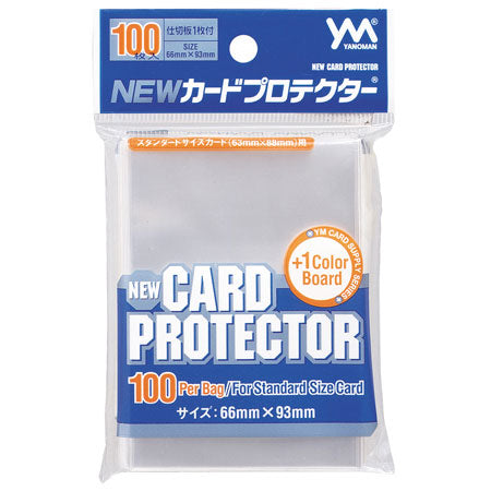 YANOMAN NEW CARD PROTECTOR 66 x 93 mm / 100