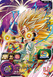 SUPER DRAGON BALL HEROES BM7-CP4 Kakusan Energy Ha Campaign card  Gotenks SSJ3