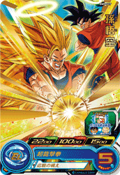 SUPER DRAGON BALL HEROES BM9-017 Rare card  Son Goku