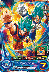 SUPER DRAGON BALL HEROES PUMS11-12  Son Goku SSGSS