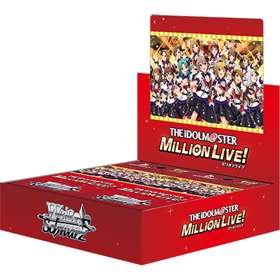 Weiß Schwarz Booster pack THE iDOLM@STER MILLION LIVE! - Box  Release date: June 24 2022  16 pack / box  9 cards / pack