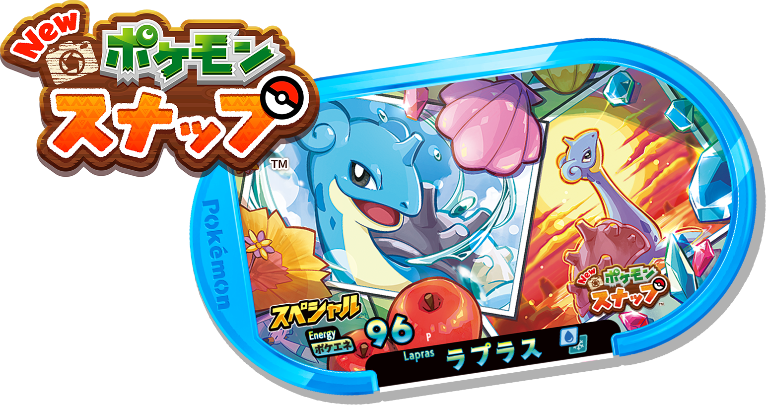 Pokémon MEZASTAR SPECIAL TAG Lapras ｢New Pokémon Snap｣ ver. in blister  Release date: April 30 2021  Lapras