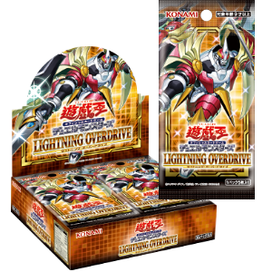 Yu-Gi-Oh! Official Card Game Duel Monsters ｢LIGHTNING OVERDRIVE｣ Box  Release date: April 17 2021  30 pack / box  5 cards / pack